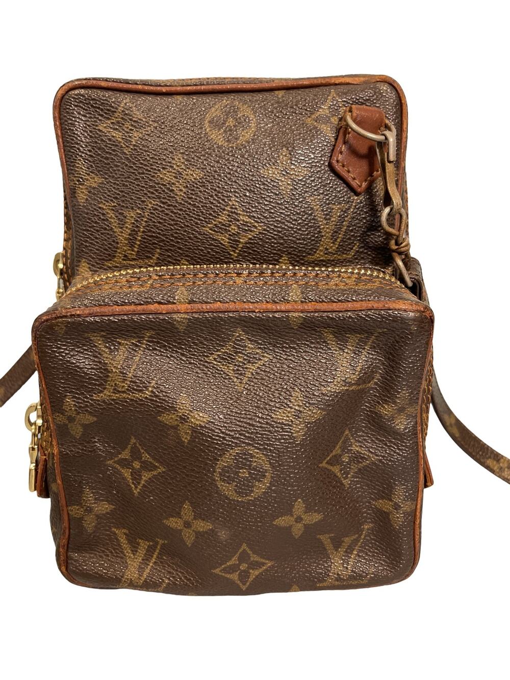 Auth Vintage Louis Vuitton Monogram Mini Amazone Crossbody Bag